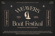 Delcy Vintage, a Serif Font by Craft Supply Co. (Thumbnail 4 of 8)