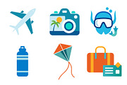 Summer Sale Travel Icons, an Illustration by smrony (Thumbnail 6 of 6)