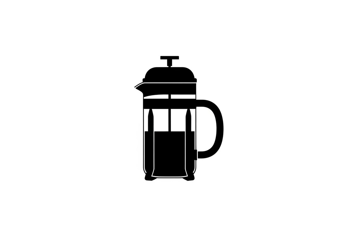 French Press Coffee Silhouettes, a Graphic by hafijul (Photo 2 of 14)