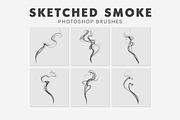 30 Sketched Smoke Photoshop Brushes, a Brush Add-On by AB-TheDesigner (Thumbnail 5 of 5)