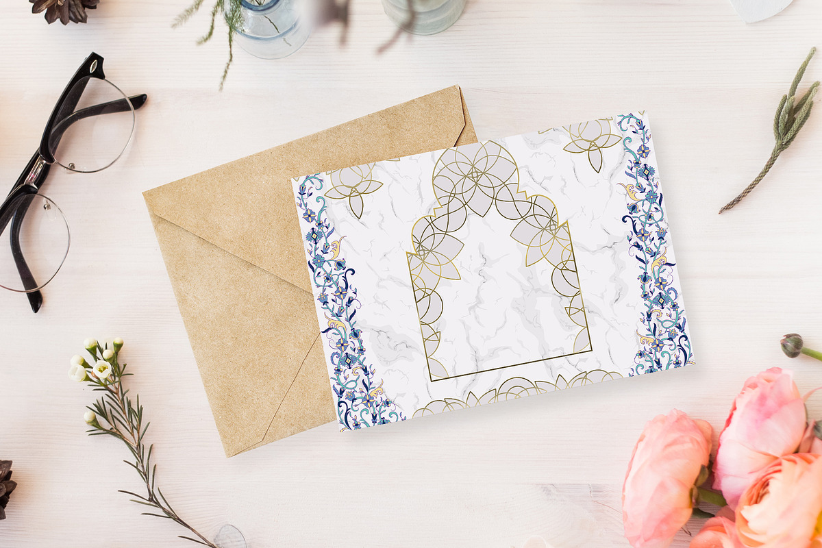 Arabic arches, a Texture Illustration by kateja (Photo 3 of 5)