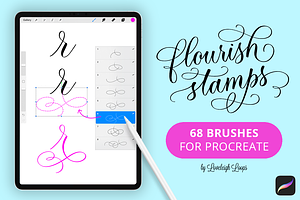 FLOURISH STAMPS FOR PROCREATE