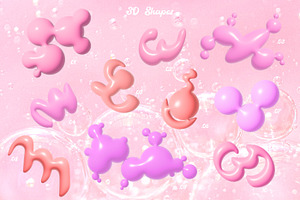 PINK DREAM LAND - Collage Pack