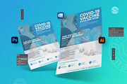 Covid Vaccine-19 Flyer, a Flyer Template by GraphicalMarket (Thumbnail 3 of 4)