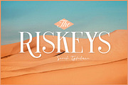 Riskeys - Serif Typeface, a Sans Serif Font by Letterhend Studio (Thumbnail 1 of 9)