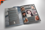 Funeral Program 21 Winter Cool Theme, a Brochure Template by SeraphimChris (Thumbnail 4 of 5)