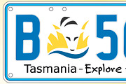Tasmania (Aus) car license plate, a Transportation Illustration by frizio (Thumbnail 3 of 3)