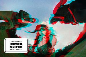 Glitch Photo Effect, a Layer Style Add-On by Design Squad