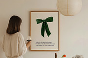 Hand-Painted Christmas Decor Garland, a Seasonal Illustration by Lana Elanor (Thumbnail 3 of 11)