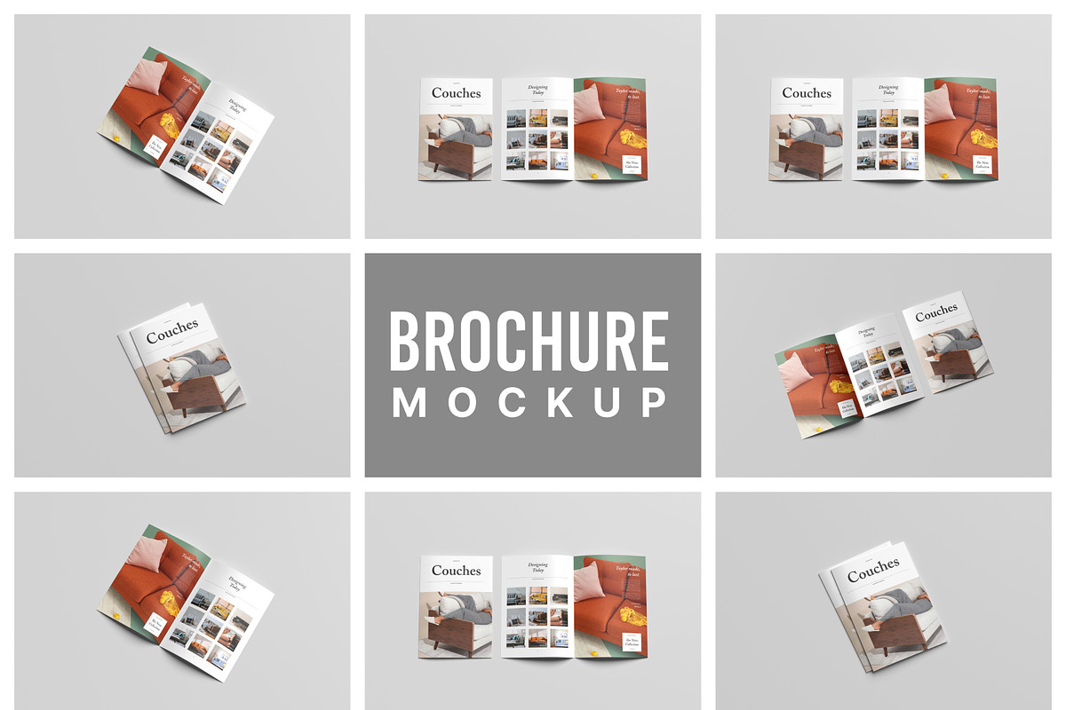 A4 Bifold Brochure Mockup Bundle 73, a Books & Magazine Mockup by Graphicuss (Photo 1 of 5)