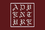 Gothic Blackletter Procreate Brushes, a Brush Add-On by The Forge Type Co (Thumbnail 5 of 12)