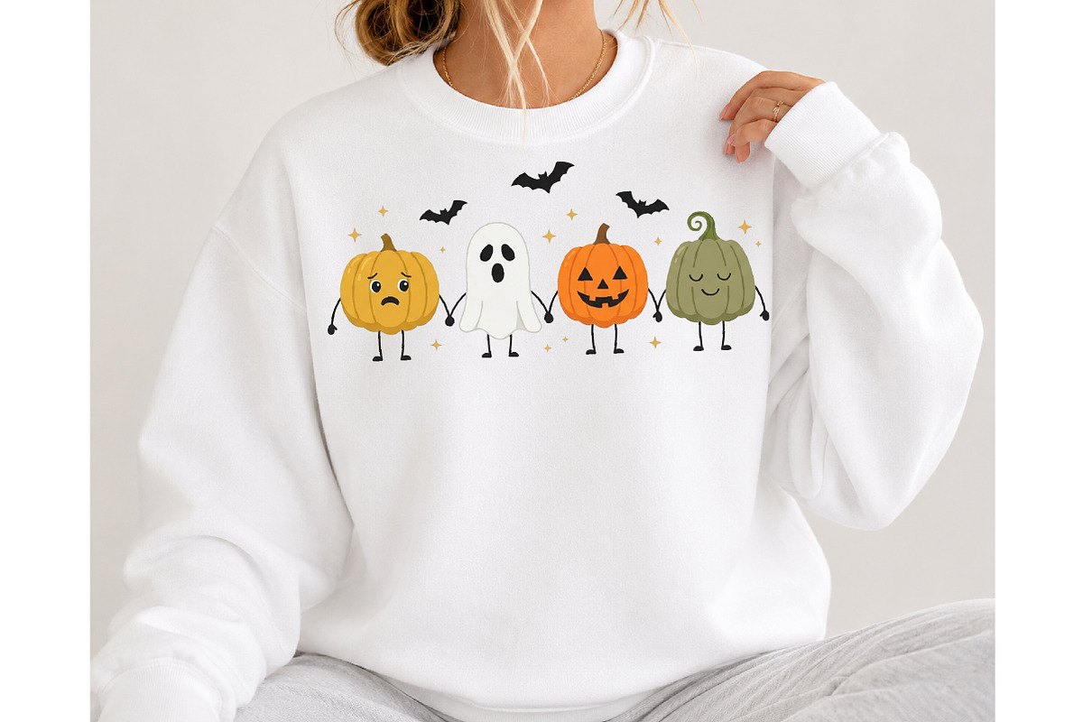 Pumpkins Doodle Set PNG, a Seasonal Illustration by DreamCafeArt (Photo 4 of 7)