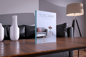 Coffee Table Book Mockup - 12 Views