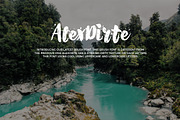 AlexDirte Brush Font, a Handwritten Font by Debut Studio (Thumbnail 2 of 8)