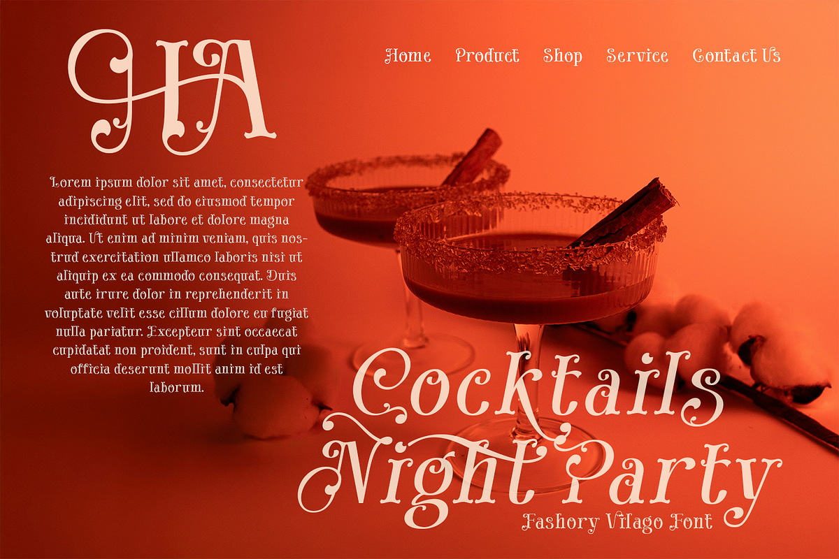 Fashory Vilago Font, a Serif Font by TypeClassHeroes (Photo 8 of 10)