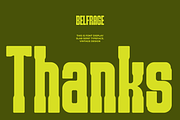 Belfrage - Slab Serif Font, a Slab Serif Font by limitype (Thumbnail 10 of 10)
