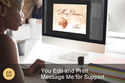 Merry Christmas Postcard Photoshop, a Flyer Template by Godserv Designs (Thumbnail 12 of 12)