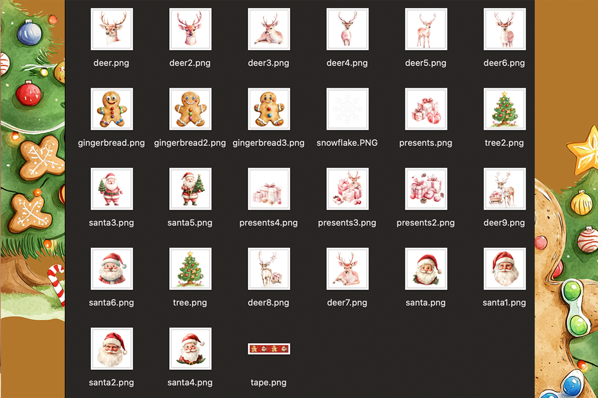 Santa Time Christmas Collection, a Seasonal Illustration by KlymchukArtworks (Photo 9 of 9)