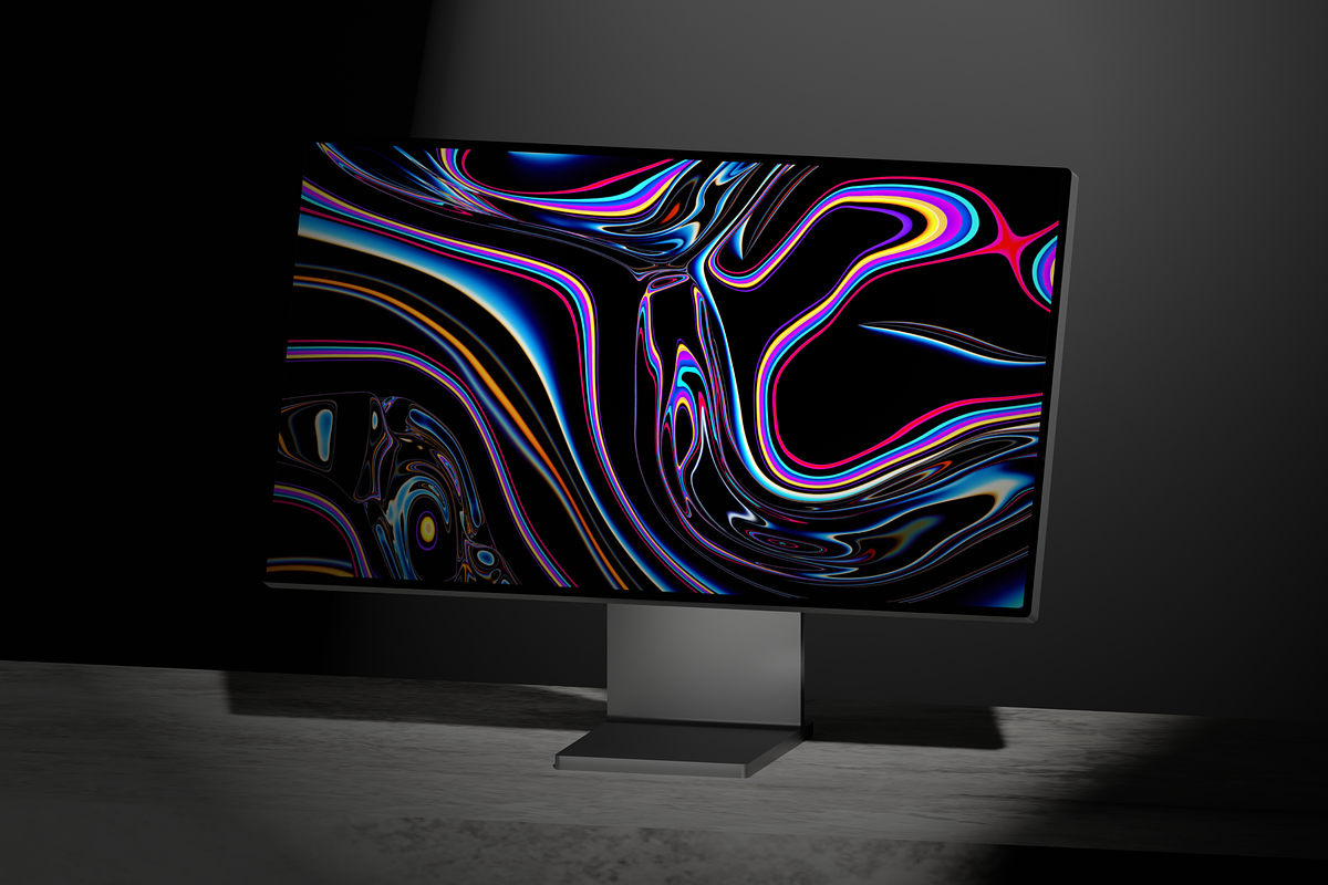Apple Pro Display XDR Mockup, a Mac Mockup by Illustraly Design (Photo 3 of 8)