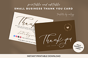 Minimal Thank You Card for Business, a Card Template by Elegant_Studio44 (Thumbnail 1 of 6)