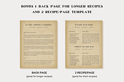 Vintage Recipe Book Template Canva, a Templates & Theme by OrganizationOasisRo (Thumbnail 4 of 10)