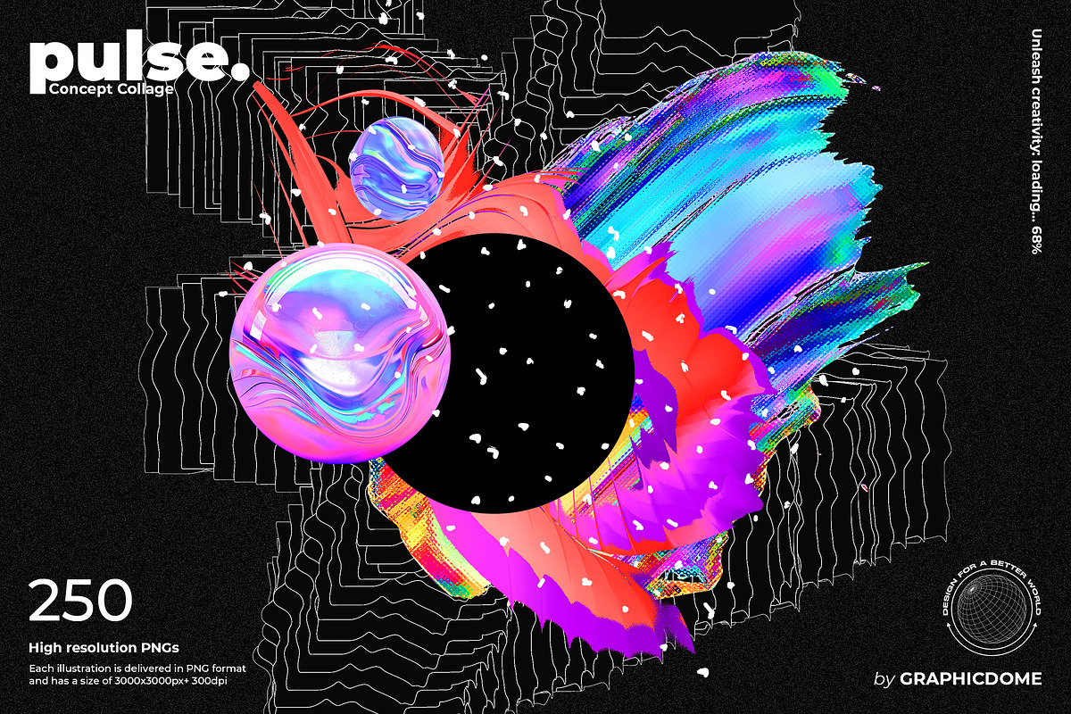 Pulse 250 PNG Collage Creator, an Object Graphic by Graphicdome (Photo 3 of 22)