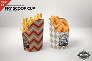 Paper Scoop Cup Packaging Mockup, a Cups & Container Mockup by INCDesign (Thumbnail 1 of 7)