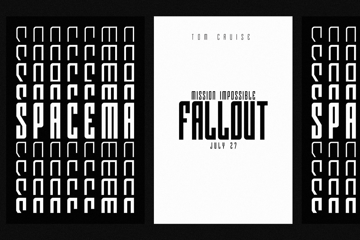 SPACEMA FONT FAMILY, a Sans Serif Font by kiranuk (Photo 9 of 12)