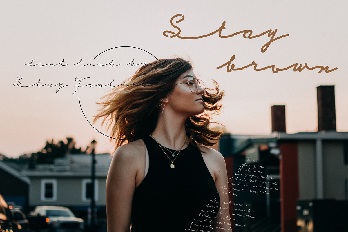 Carefour Signature Font, a Script Font by Jetsmax® Studio (Photo 6 of 9)