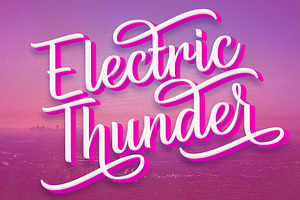 Electric Thunder - Lightning Script