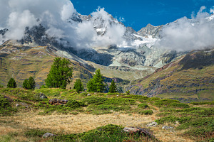 Amazing scenery with snowy mountains, a Nature Photo by Alpine Dreams