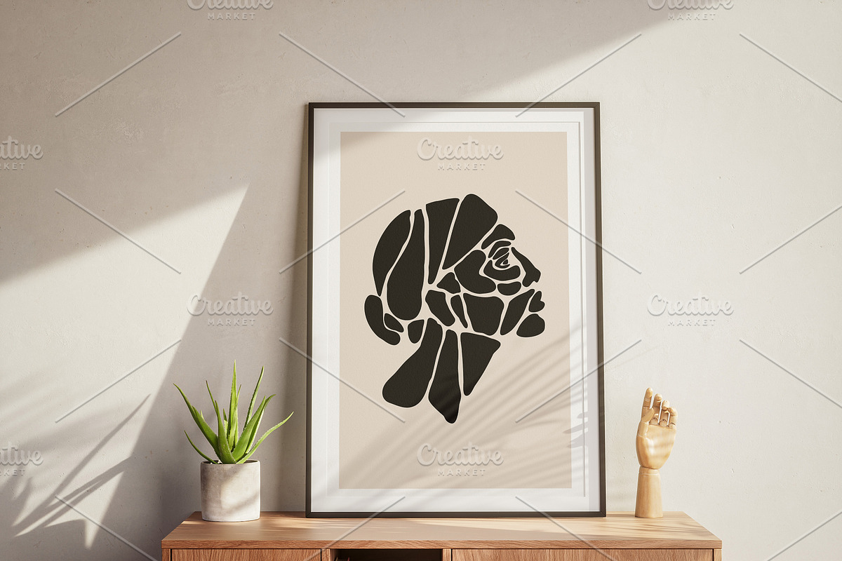 Woman Surreal Face Posters, an Object Graphic by C Design Studio (Photo 12 of 17)