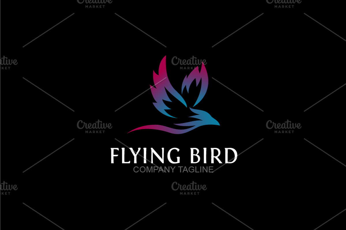 Flying Bird, a Branding & Logo Template by Twelve.std (Photo 3 of 3)