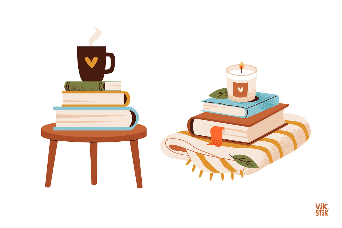 Stacks of books and textbooks, an Education Illustration by vik.stock (Photo 4 of 8)