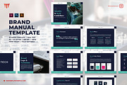 Branding Manual Guidelines Template, a Brochure Template by Andre28 (Thumbnail 1 of 7)