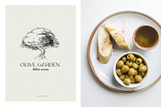 Olives & olive oil sketches, vector, a Food Illustration by harmonia_green_art (Thumbnail 6 of 9)