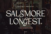 VT Salemore Longest Font Combination, a Serif Font by ViactionType (Thumbnail 1 of 13)