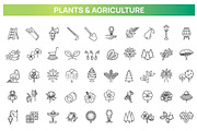 Gardening Line Icons Collection, an Outline Icon by Tettygreen (Thumbnail 1 of 2)