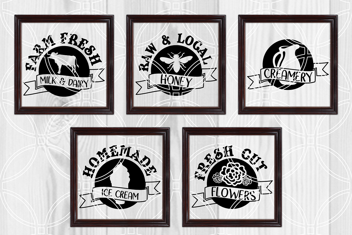 Farm SVG Bundle Cricut Silhouette, an Illustration by SavanasDesign (Photo 8 of 10)
