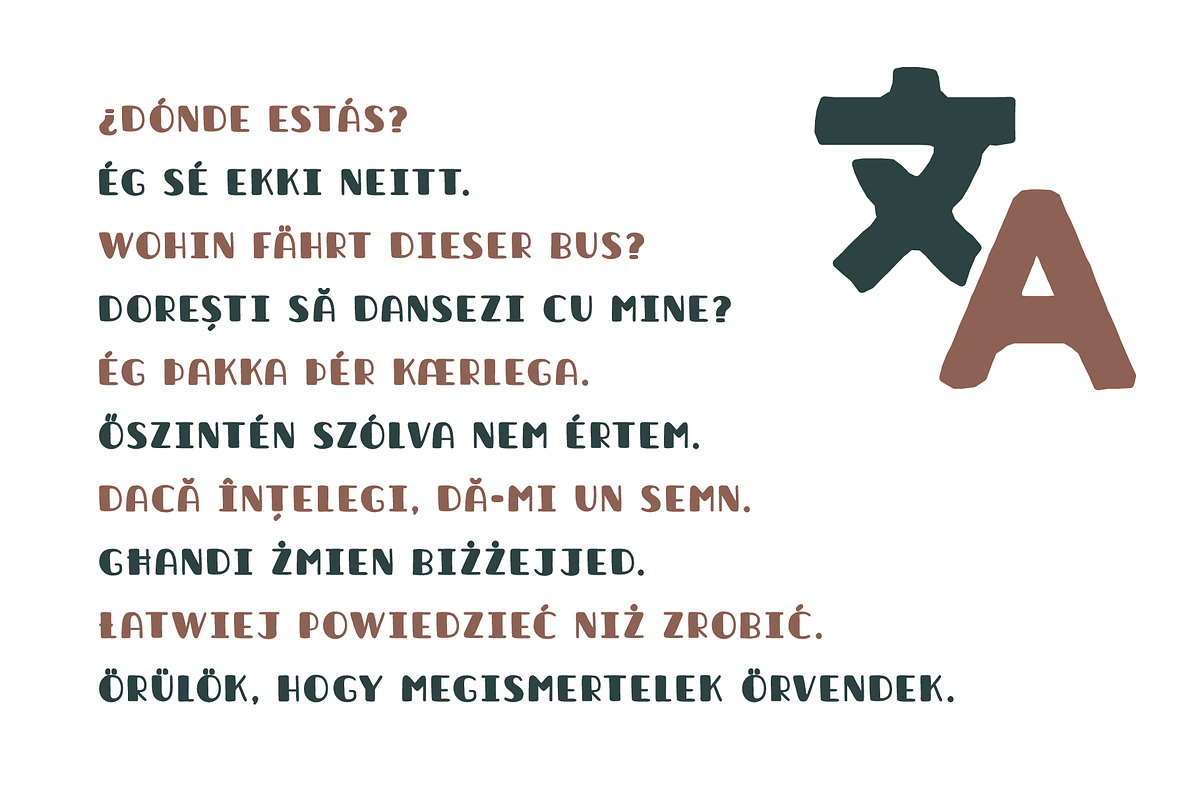 Averon Handwritten Playful Typeface, a Handwritten Font by alpercakici (Photo 7 of 14)