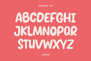 Fear Nothing Font - Sans Serif Font, a Sans Serif Font by ariodsgn (Thumbnail 2 of 9)