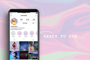 Instagram Highlights: Galaxy, a Social Media Template by Liseno Designs (Thumbnail 5 of 5)