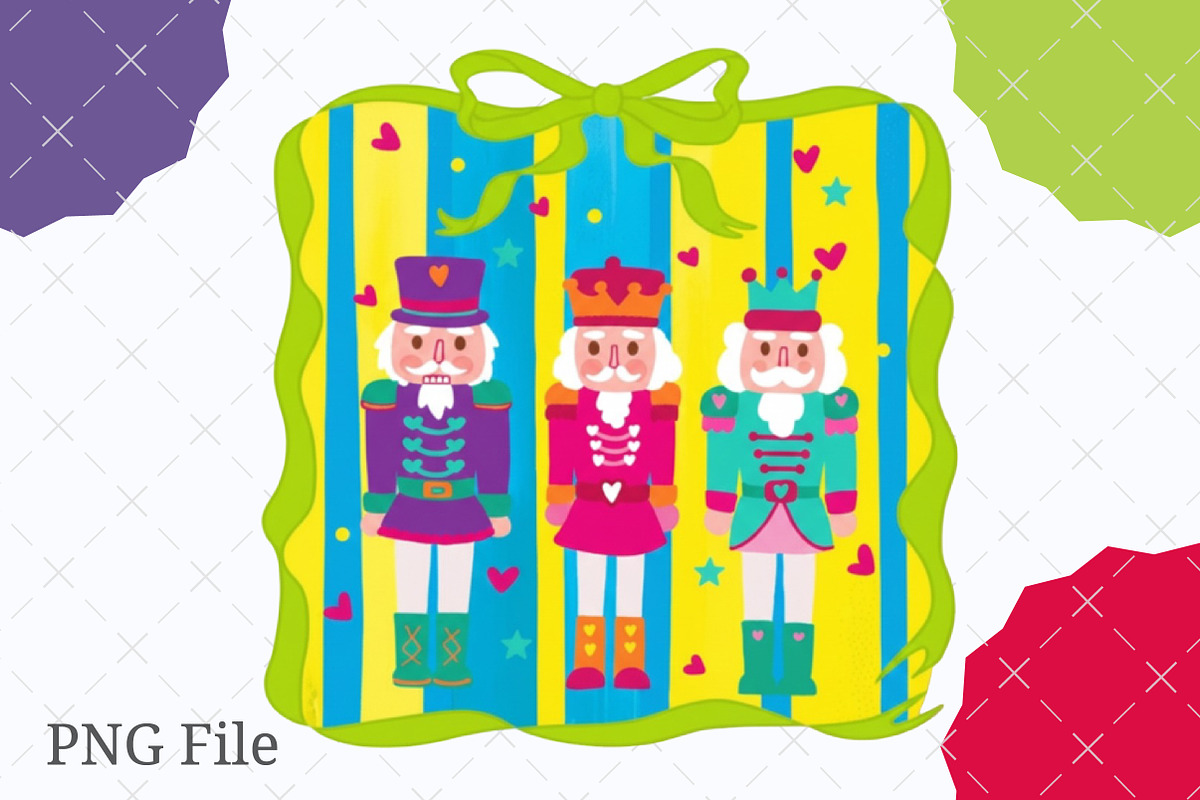 Valentine Nutcracker PNG, Pink Valen, an Illustration by designcity5 (Photo 2 of 8)