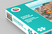 Puzzle Mockup - 12 views, a Packaging Mockup by Illusiongraphic (Thumbnail 20 of 25)