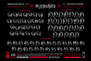 Fang Malic Typeface, a Blackletter Font by alit design (Thumbnail 14 of 20)