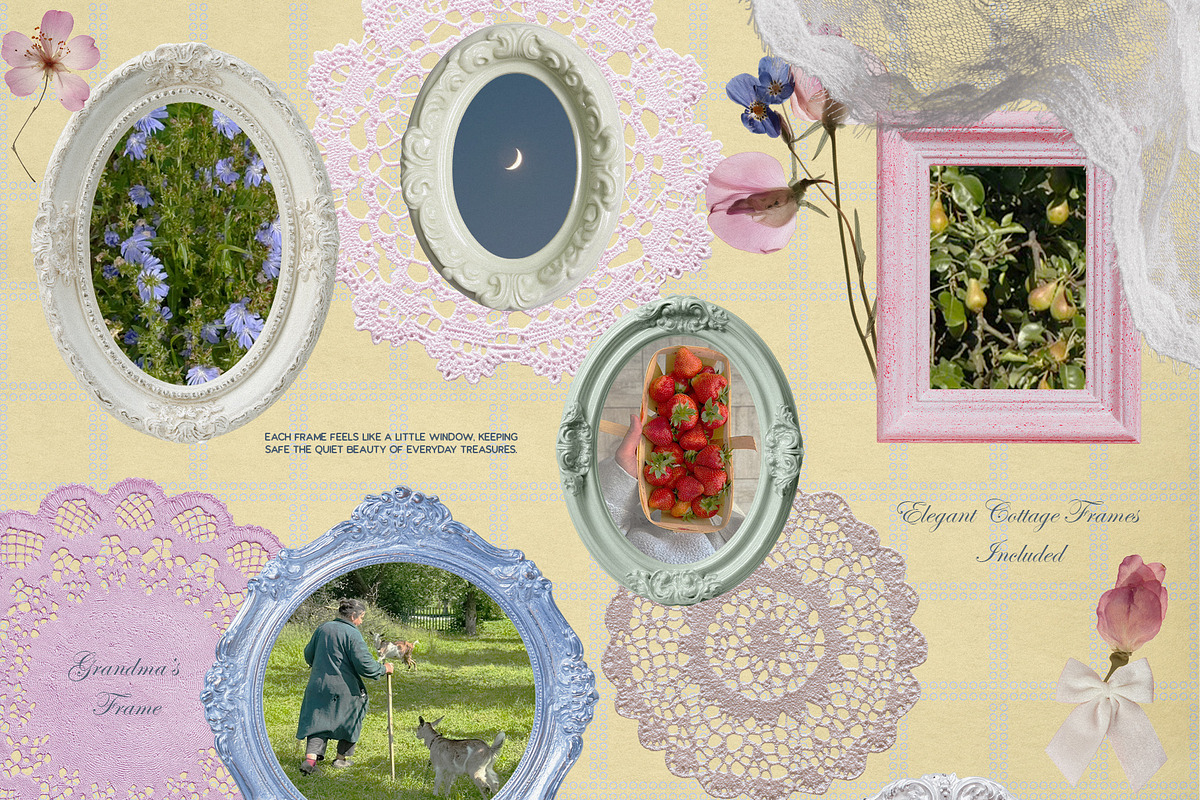 Cottage Keepsakes: Vintage Scrapbook, an Object Graphic by Purple (Photo 7 of 13)