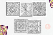 Square mandalas collection, a Brushes & More by dnapslvsk (Thumbnail 3 of 5)