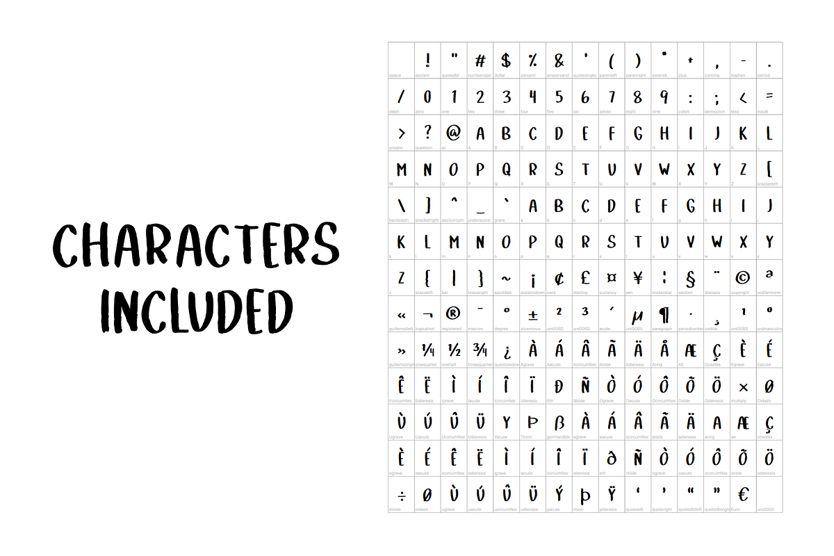 Coconut Tree | a handwritten font, a Sans Serif Font by Design av MAD (Photo 6 of 6)