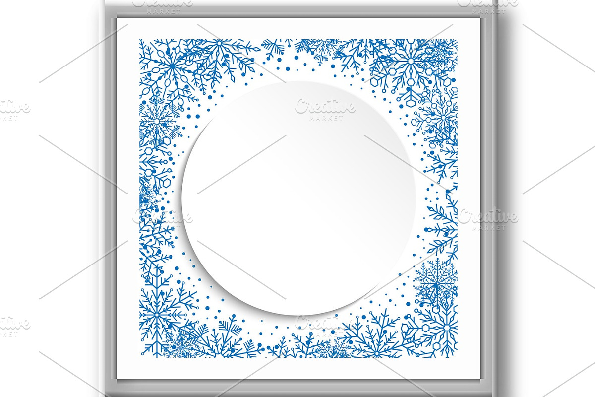 Floral Vector Fine Frame, a Texture Graphic by FineArtStudio (Photo 2 of 3)