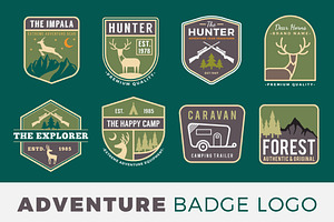 Adventure Badge Logo Template